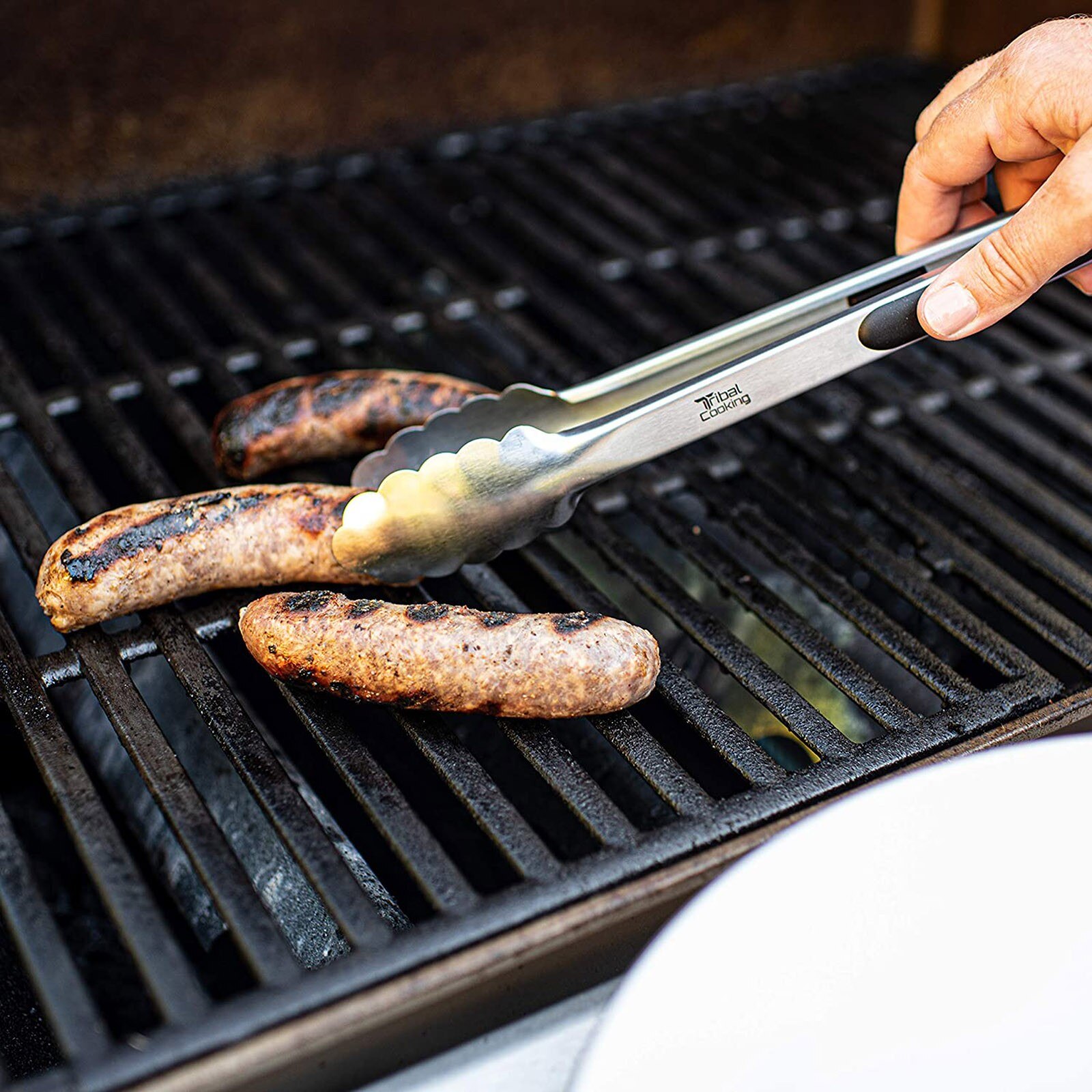 Edelstahl Lebensmittel Zange Küche Utensilien Buffet Kochen Werkzeug Anti-wärme Brot Clip Gebäck Klemme Grill Küche 9/12 zoll # Y2