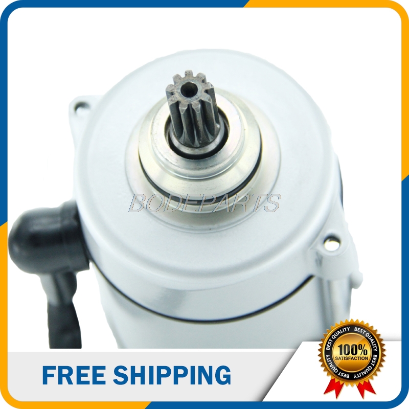 Motorcycle Parts CG150cc 9 Teeth Silver Start Motor Fits For All CG150cc Engines