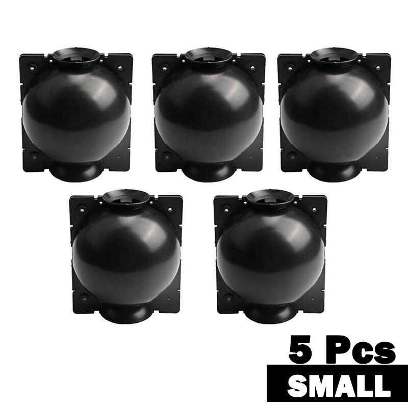 5 uds., 5CM, Bola de enraizamiento para plantas, Caja de cultivo para injertos, caja de cultivo, equipo de trasplante, bola para jardinería, hidroponía: 5pcs black 5cm