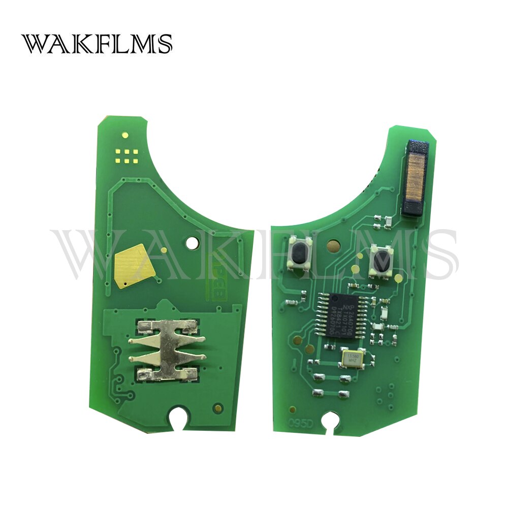 2 Buttons 433MHz PCF7941A Remote Flip Key Fob For Opel Astra H Zafira B 2004 Valeo 736-743-A 13.149.658 Marked Genuine Key