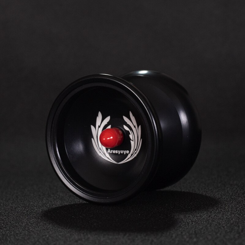 Magicyoyo in lega di alluminio professionale Yoyo ad alta velocità non reattivo Yoyo 1A 3A 5A String Trick Yoyo giocattoli per bambini bambini adulti: Black Wings