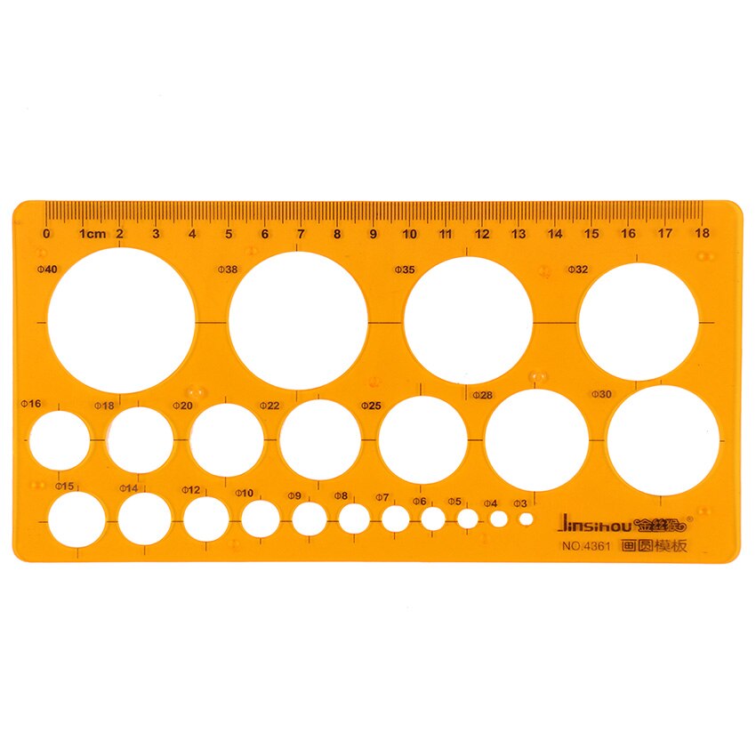 1PC Painting Template Ruler DIY Album Theme Lace Ruler Drawing Board Stencil Geometric Template: 4361