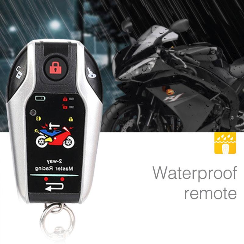 300M Alarm 12V Control Engine Start Motor Anti-Theft Alarm Universal Motorcycle Auto Anti-Theft Alarm Bidirectional PKE