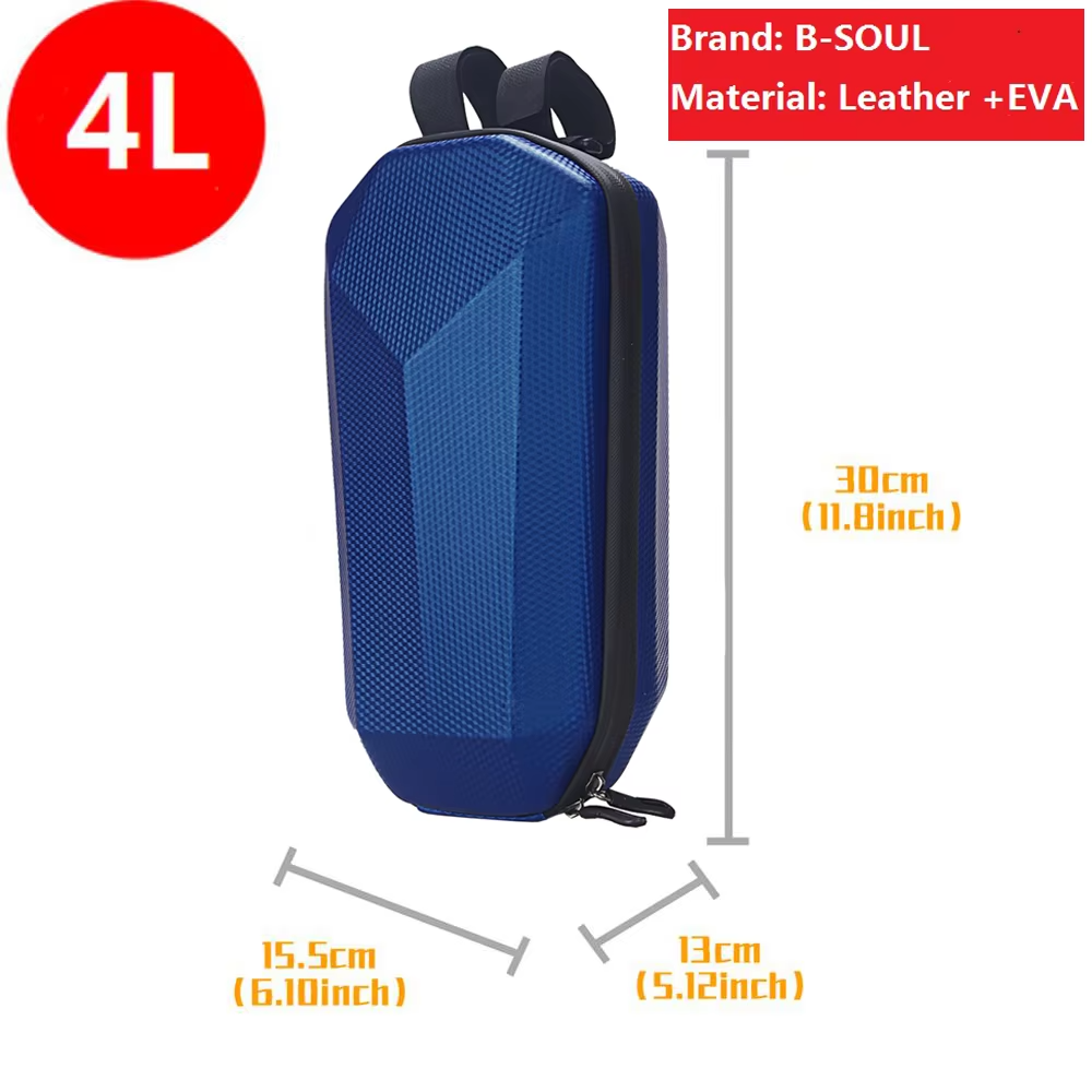 Frame Scooter Hanging Bag 2/3/4/5L Folding Bike Bicycle Pouch Hard Shell Front Waterproof for Outdoor Cycle Biking Entertainment