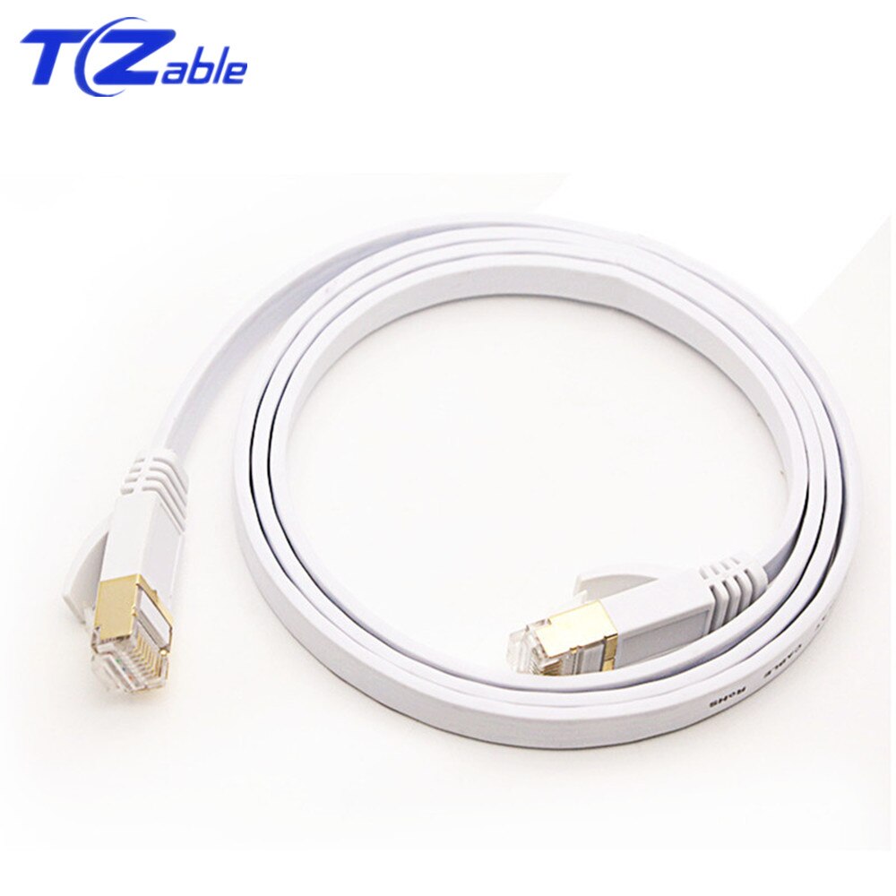 RJ45 Cat7 Ethernet Cable Green Flat Network Line UTP Extender Cable Ethernet for Notebook Router Digital Set Top Box Switch ADSL