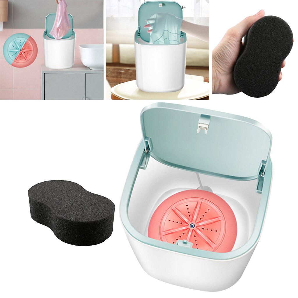 Mini Wasmachine Usb Roterende Broek Reizen Camping Rv Camper