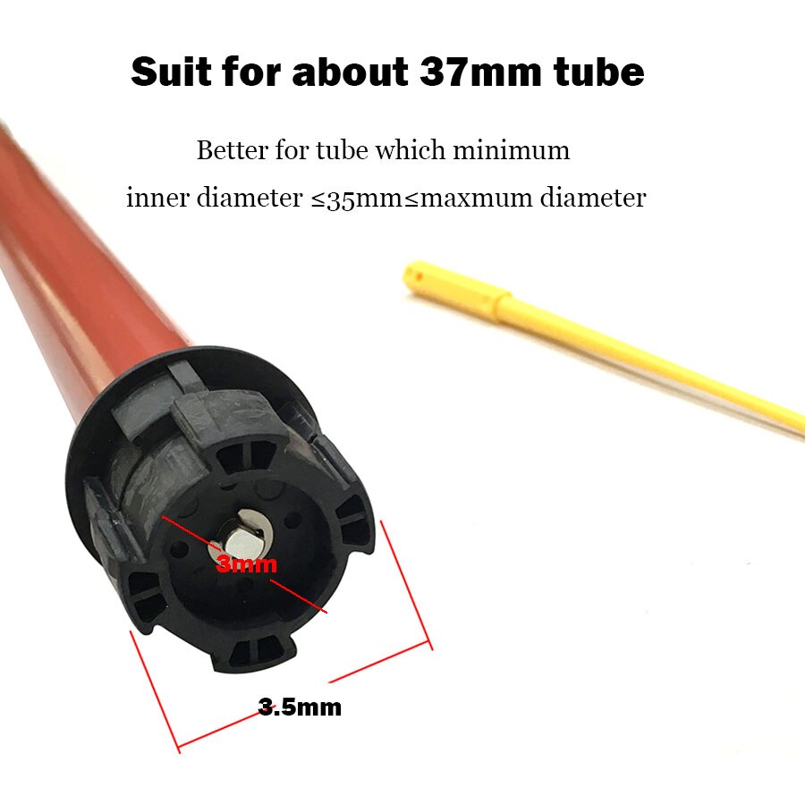 Automatische Elektrische Rolle Vorhang Motor- für 38mm 36mm 37mm rohr Jalousien FensterläHöhle Steuerung durch Schalter Anzug für 110V zu 240V