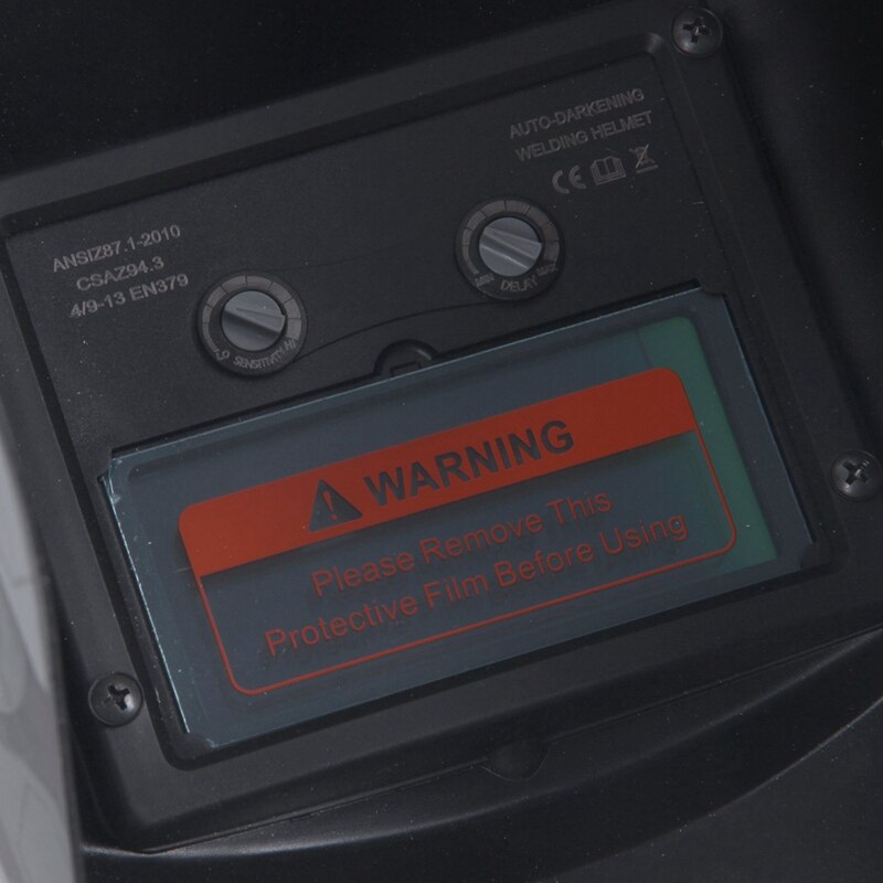 Welding Mask Hood Solar Automatic Welding Helmet (Solar Power for Recharge) Face Protection (robot)