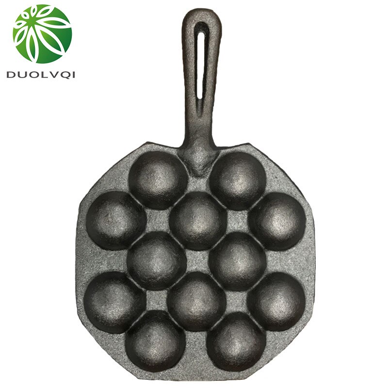 Holaroom 12 Holtes Takoyaki Pan Takoyaki Maker Octopus Kleine Ballen Bakken Pan Thuis Koken Gereedschap Keukengerei Supplies