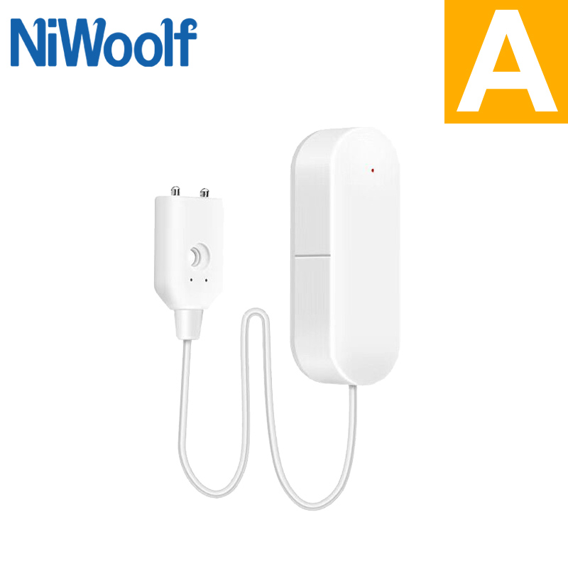 Tuya Wifi Water Lekkage Detectoren Water Valve Sensor Compatibel Met Tuyasmart/Smart Leven App: A