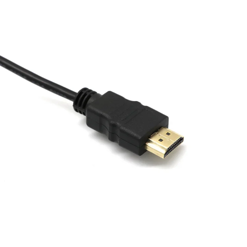 Top HDMI-kompatibel Zu VGA Kabel Stecker auf Stecker 1,8 M Video Adapter Nur Für HD-player zu HDTV Hardware
