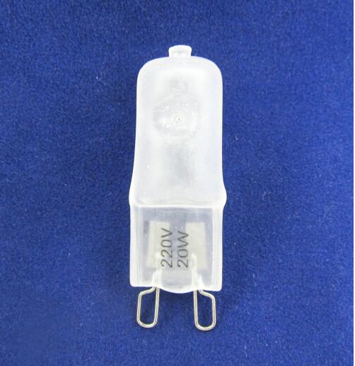 10 Teile/los Super Helle matt G9 Halogenlampe 220-240 V Glühbirne 20 Watt Glas Halogen G9 2700 Karat Warmweiß