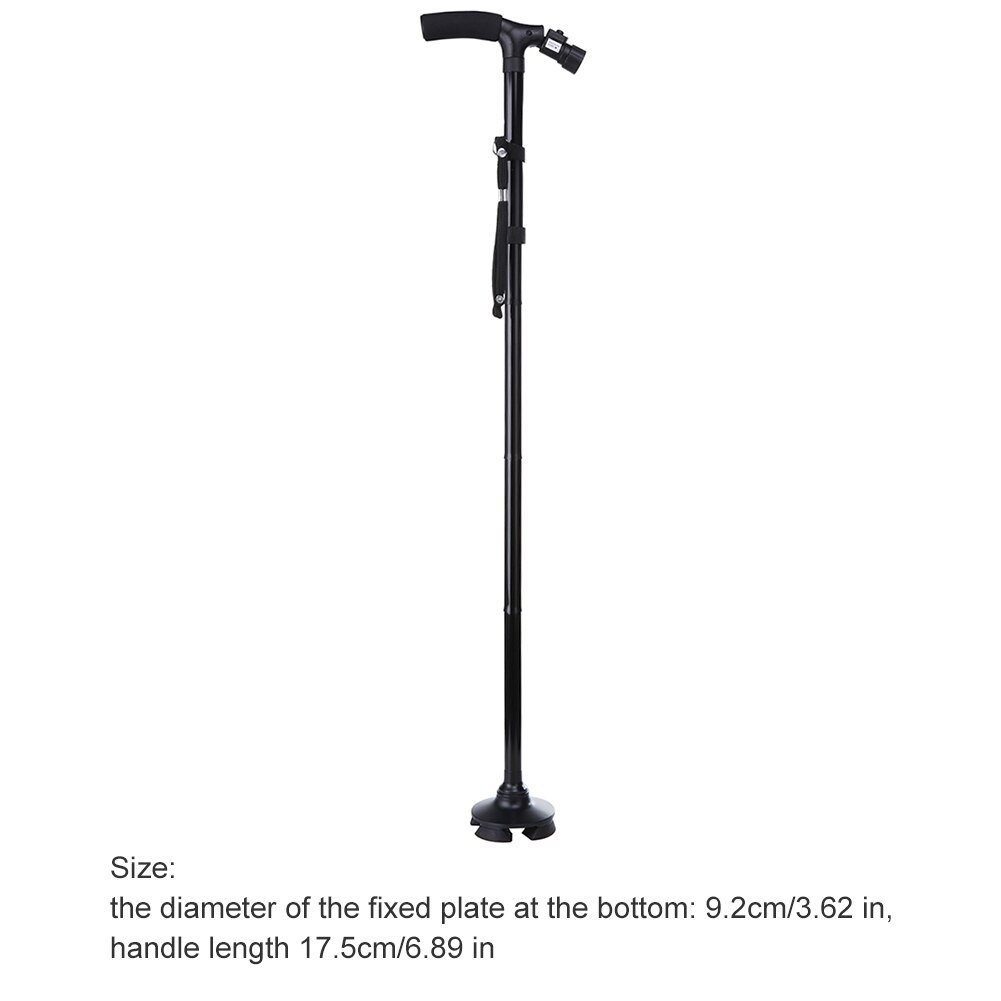 Camping Walking Stick Telescopic Hiking Stick Aluminum Foldable Hiking Poles Outdoor Accessories