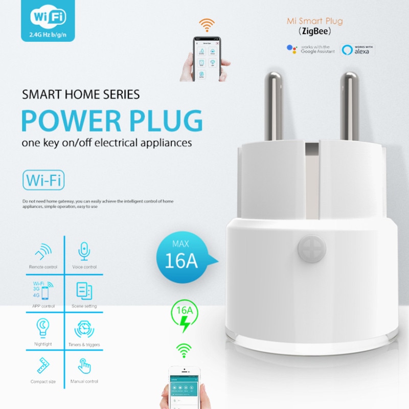 Neo tuya wifi smart fr stopcontact met één toets aan/uit apparaten afstandsbediening timer instellen vertraagde taken stopcontact
