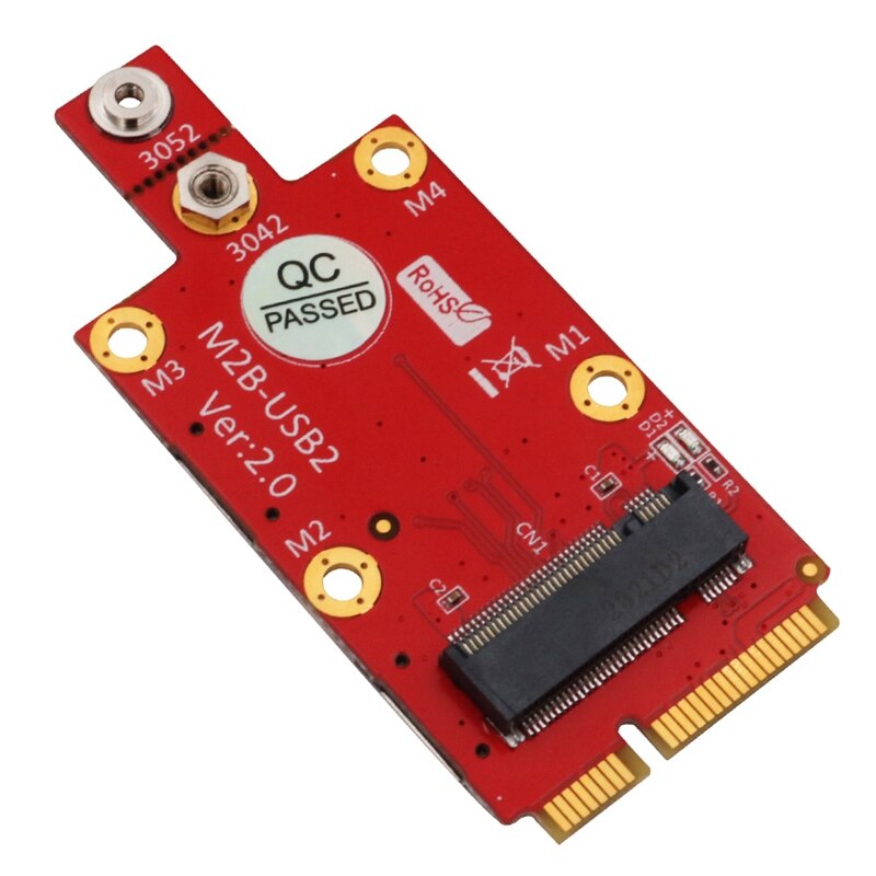 M 2 Key B To Mini Pci E Adapter With Dual Nano Sim Grandado