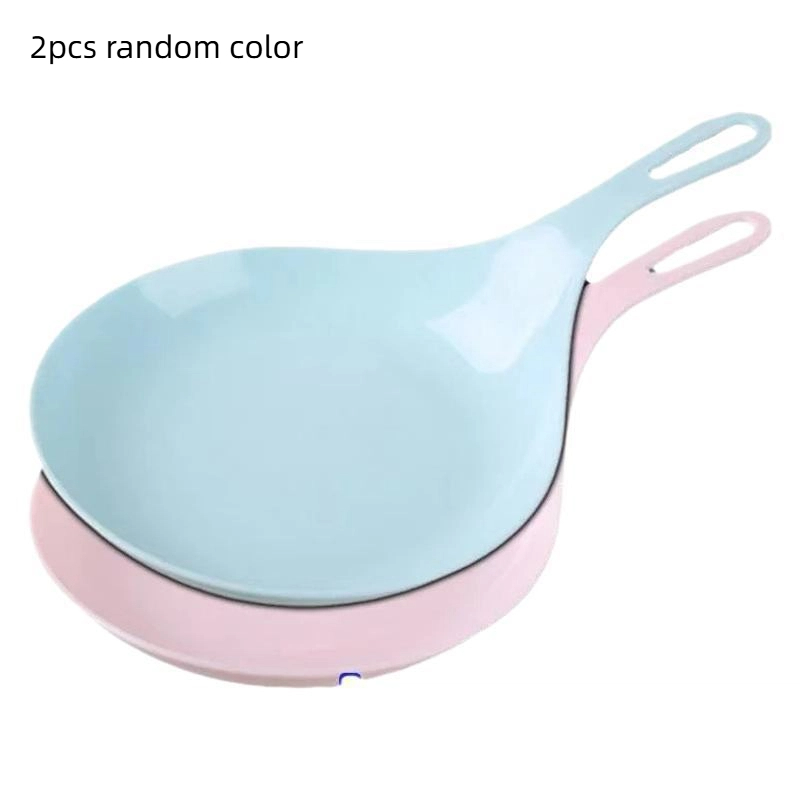 Big Spoon Plate With Handle Sauce Dish Plates Handled Serving Spoon Korean Style Tasting Dishes Dinner Spoons For Dessert Steak.: Brown