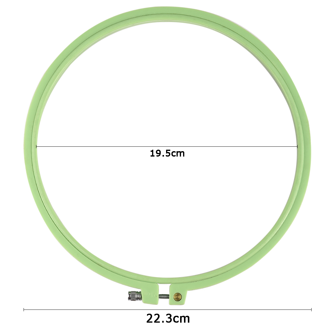 Obręcz robić haftowania z tworzywa ABS, prostokątna, kwadratowa, ramka robić haftowania, obręcz robić haftowania krzyżykowego, akcesoria robić szycia i rękodzieła.: Burgundowy