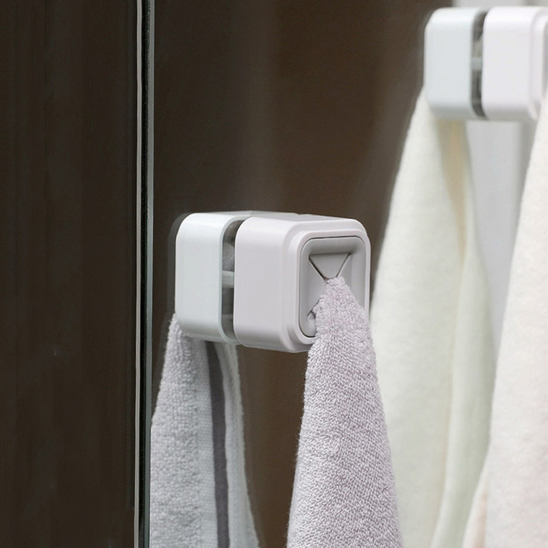 1 Pc Selbstklebende Waschen Tuch Halfter Clip Nahtlose Geschirrtuch Lagerung Gestell Schlecht Handtuch Aufhänger Anbindung Küche Lappen Zauberstab Einfügen haken