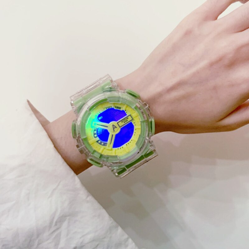 Sport montre numérique hommes femmes veilleuse LED montre Silicone électronique garçon fille montre Couple montres enfant horloge relogio reloj