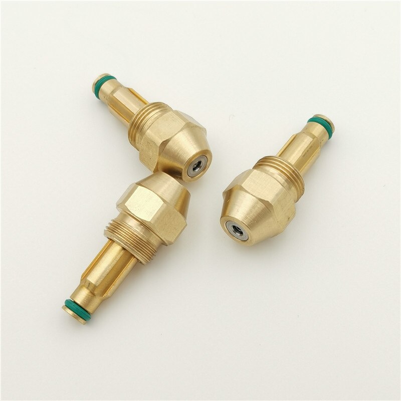 Burner injector waste oil fuel nozzle of 0.5,0.8,1.0,1.2,1.5,2,2.5,3mm orifice siphon cone brass spray jet boiler combustion jet