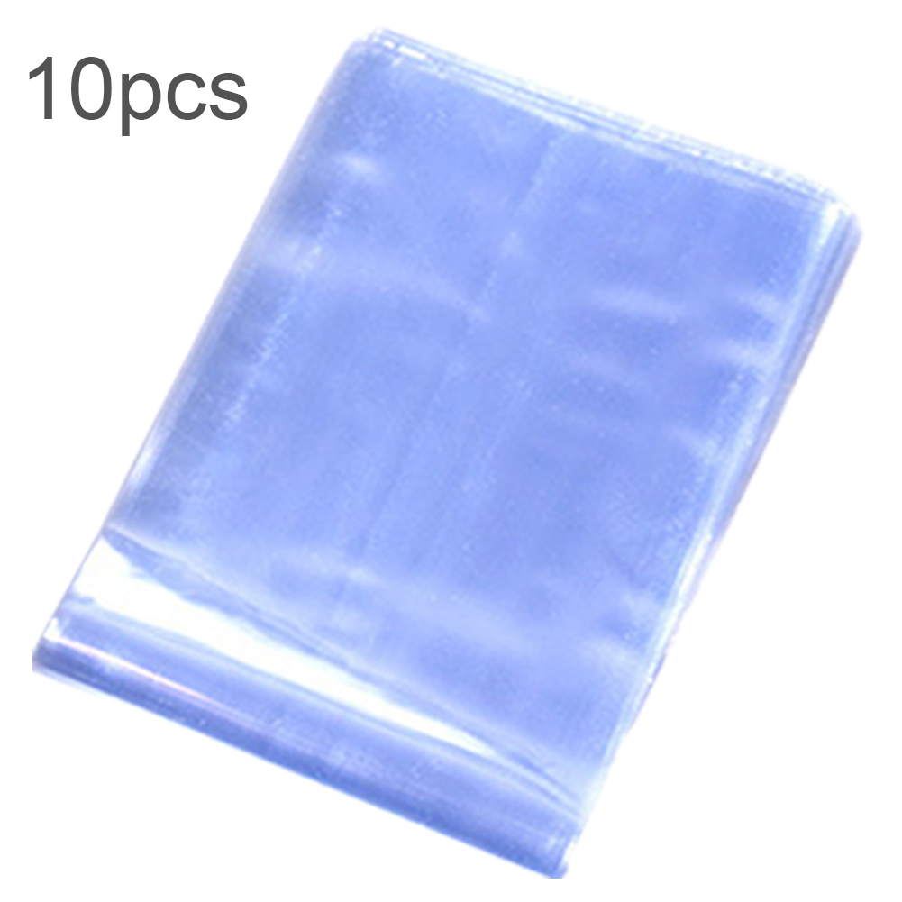 10pcs Television Accessories PVC Protective Cover Waterproof Heat Shrink Film Remote Controller Sleeve Case Durable Anti Scratch: 8x25cm