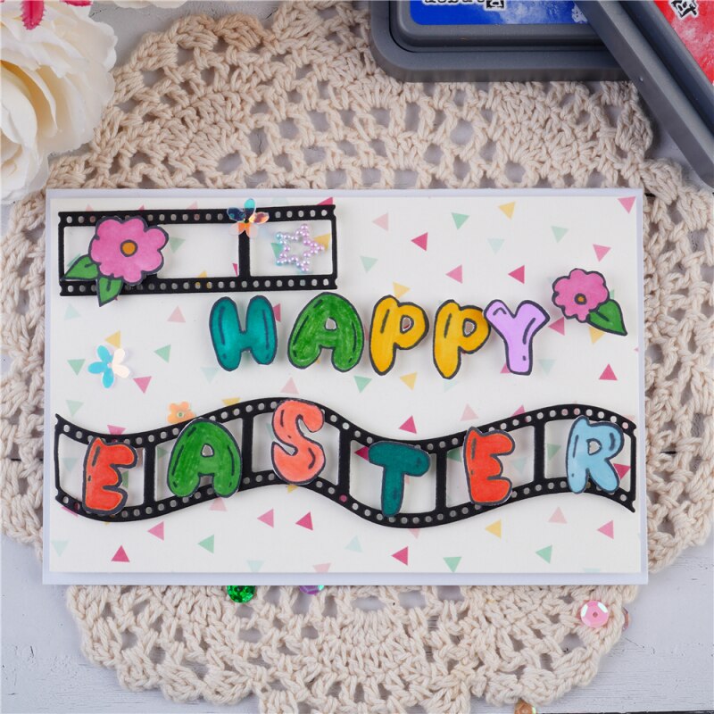 InLoveArts Photo Frame Metal Cutting Dies Stitched Diy Scrapbooking Album Decorative Embossing Paper Card Craft Die For