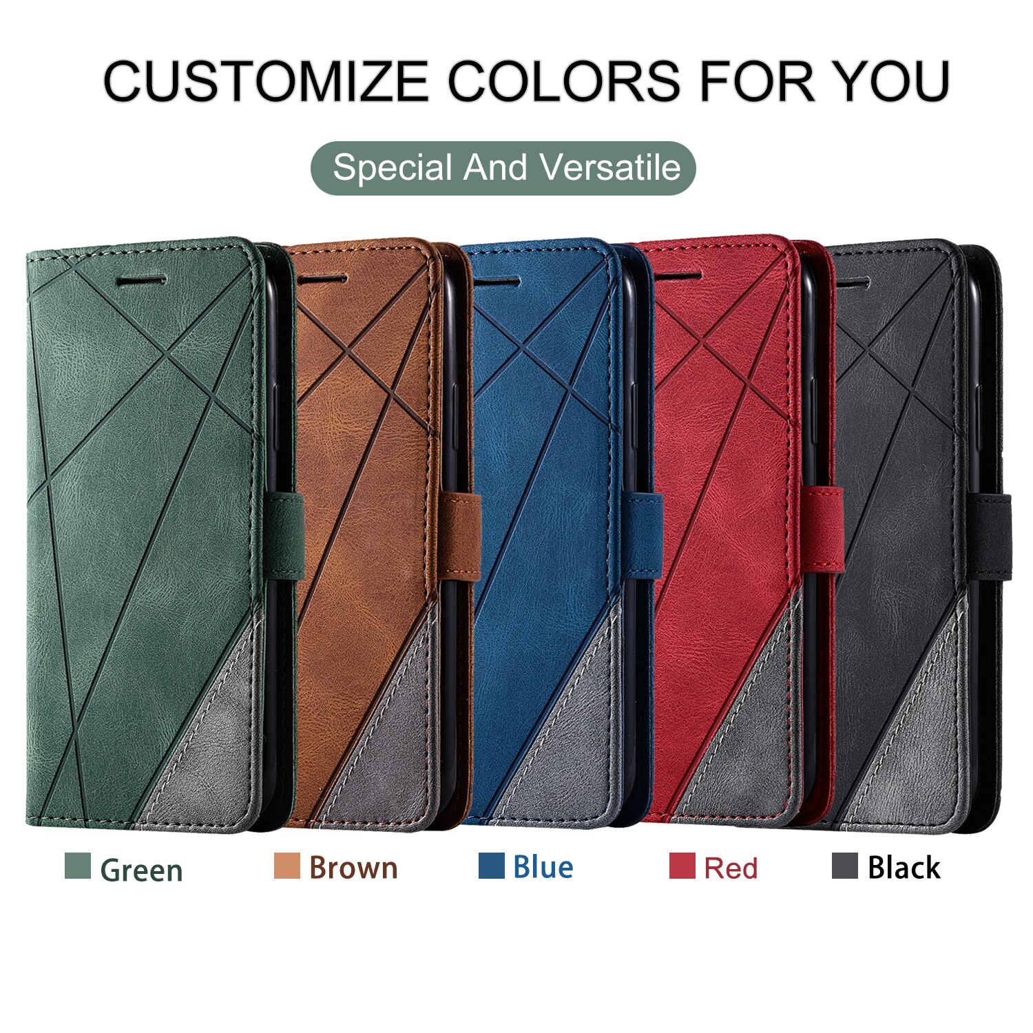 Fodral för samsung  a10s sm -a107f sm -a107m skal flip läderfodral galaxy  a10 sm-a105f sm -a105g coque plånboksrem telefonskal