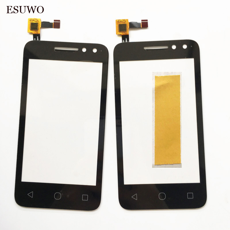 ESUWO 4" Touch Screen For Alcatel Pixi 4 OT 4034 4034D 4034X OT4034 OT4034D 4034 Touch Digitizer Front Glass Sensor Lens