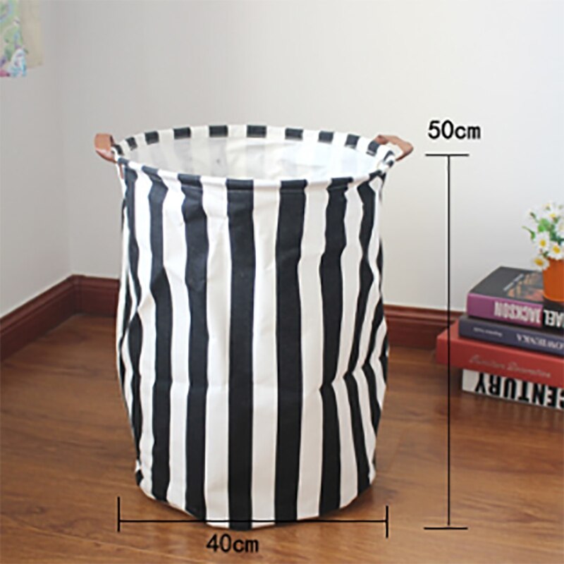 Opvouwbare kleding speelgoed wasmand organizer opvouwbare wasmand speelgoed ronde opbergbak grote capaciteit