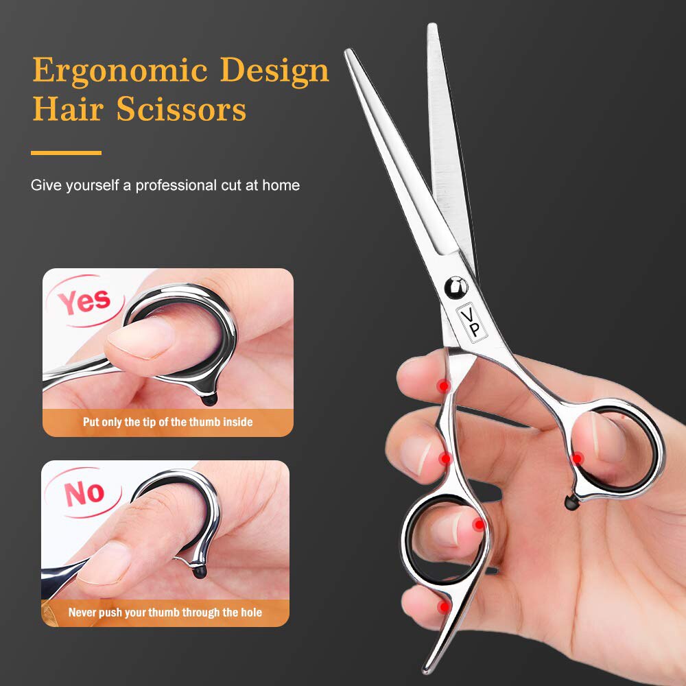 Stainless Steel haircut Scissors Cutting And Thinning Tools Hair Scissors For Barber Shop Supplies