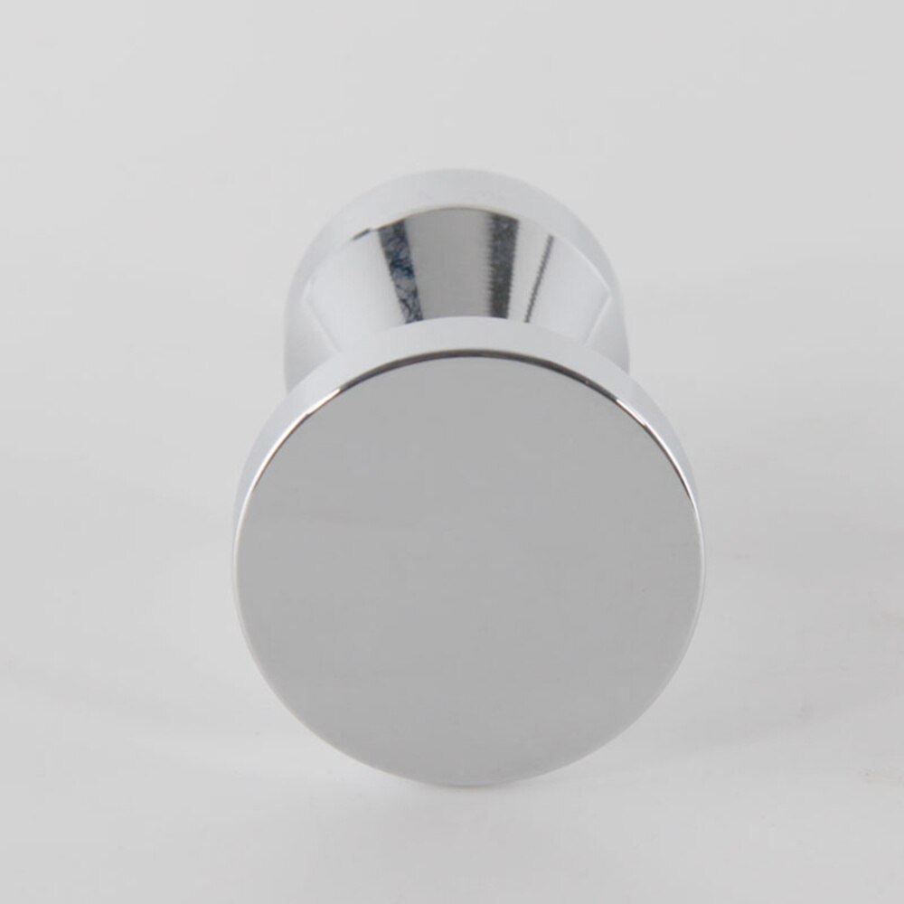Stainless Steel Coffee Tamper Modern Barista Espresso Coffee Tamper Machine Coffee Bean Press Flat Base (Silver)
