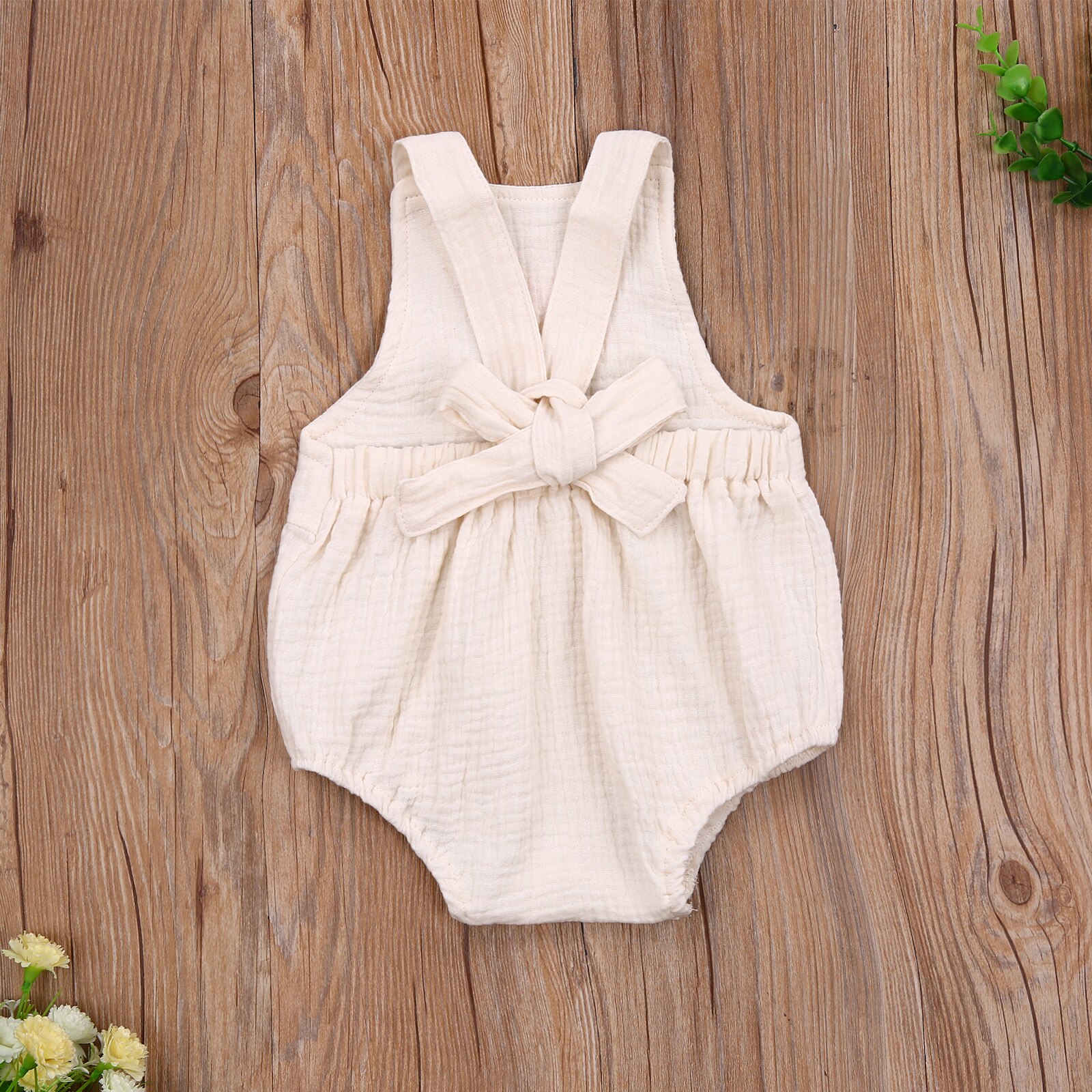 FOCUSNORM 0-24M Newborn Baby Girls Boys Romper Suspender Pattern Printed One-piece Lovely Jumpsuits