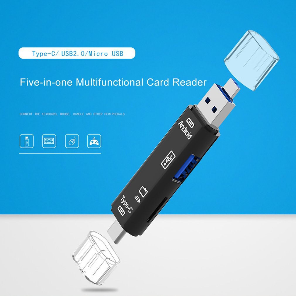 5 in 1 USB 3.0 Type C / USB / Micro USB SD TF Memo... – Grandado
