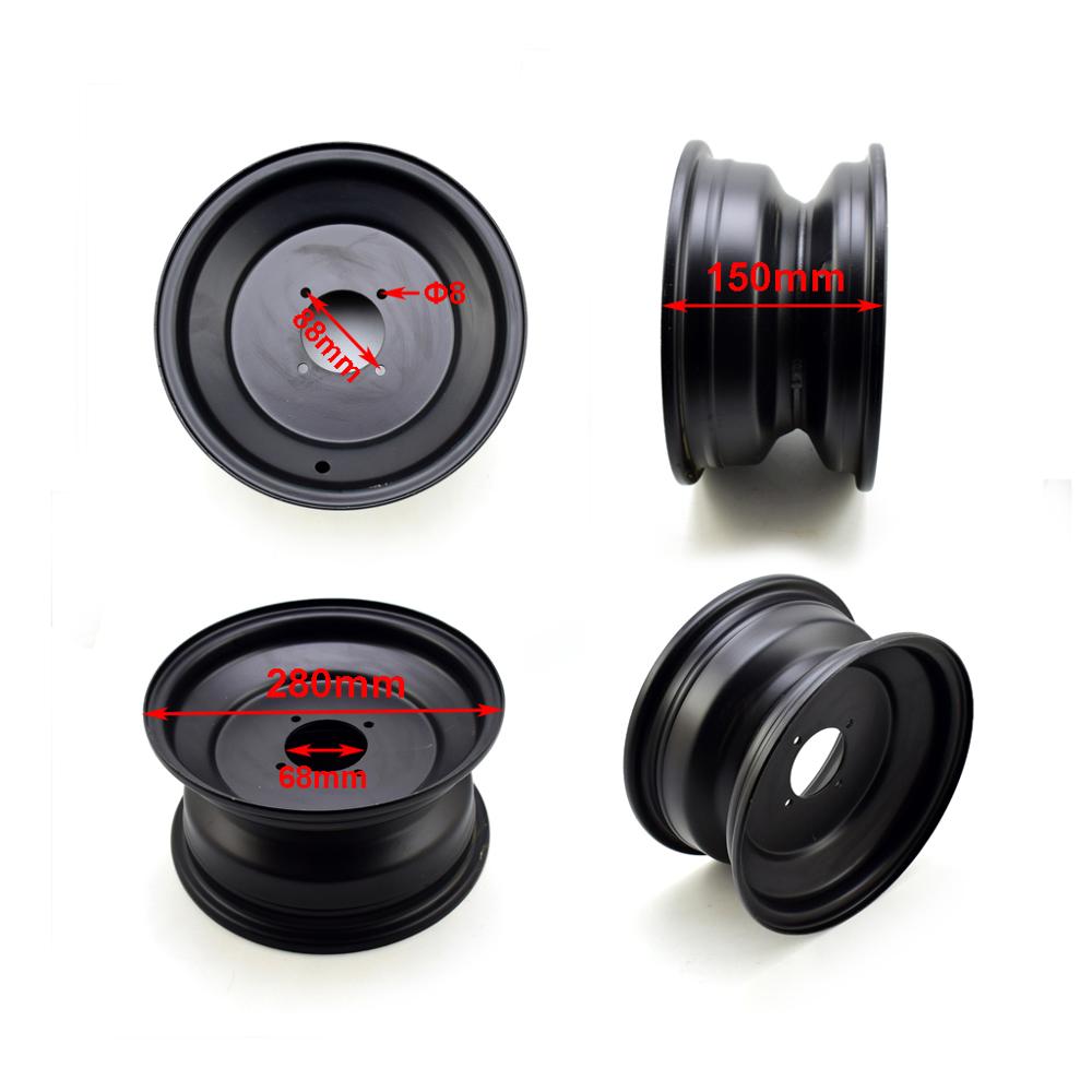 10 Zoll ATV Quad Felge GEHEN kart Golf Buggy Drift Trike aus-Straße 4 Rad: Vorderseite 10 Zoll  88mm