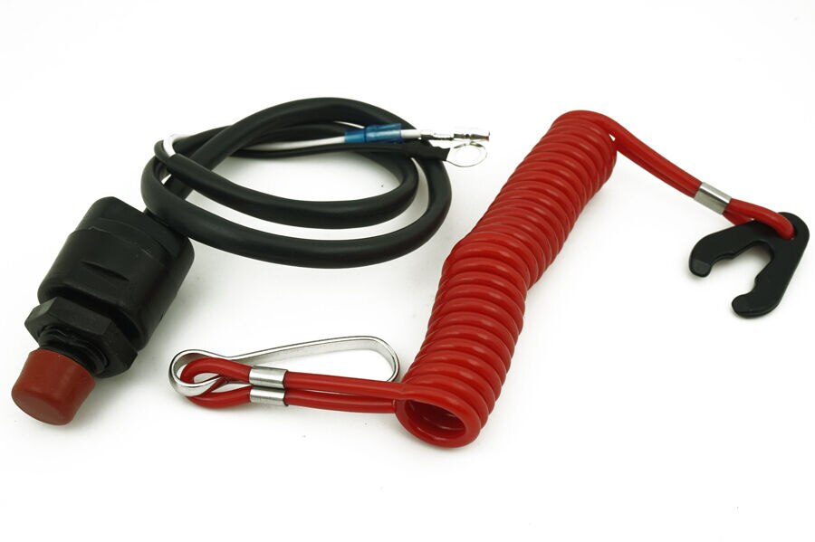 ATV Engine Safety CUT-OUT Ignition Kill Switch / Lanyard Universal