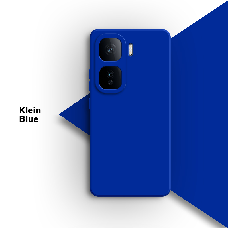 Phone Case for vivo iQOO Neo 10 Neo10 Pro 10Pro 5G Simple Soft Liquid Silicone Lens Protection Shell Back Cover Original Housing: Red / For iPhone 13