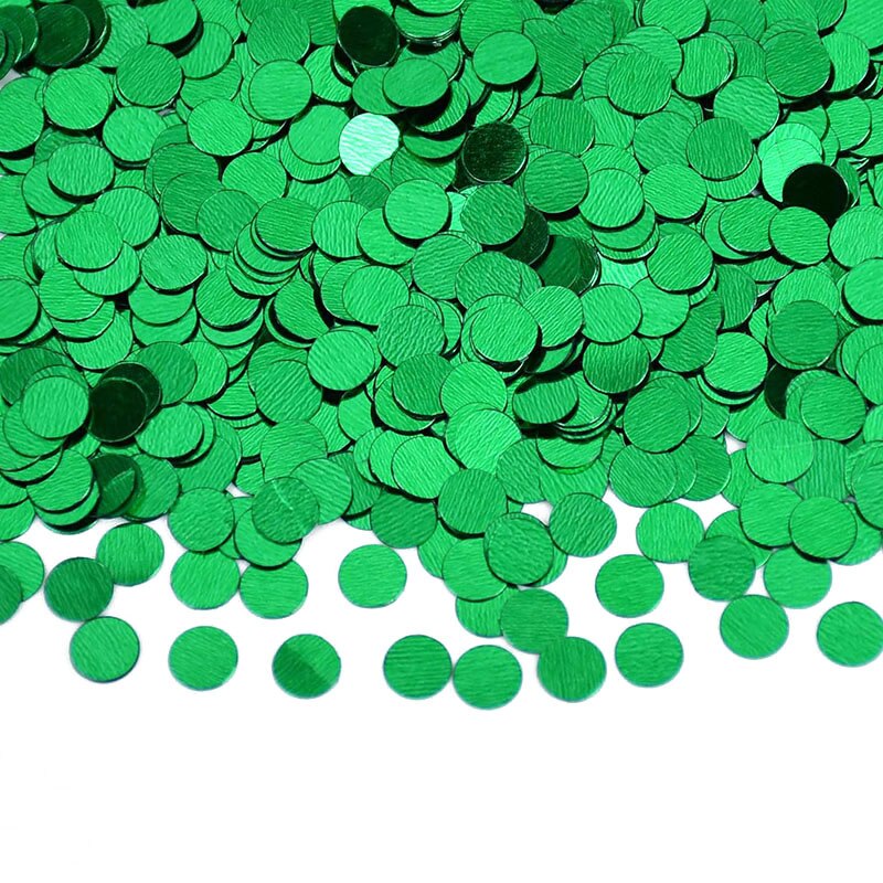 Décoration de Table pour fête d'anniversaire et mariage, disque circulaire brillant Rose, or, argent, vert, bleu, paillettes rondes, confettis, 15, g/sac, 6mm