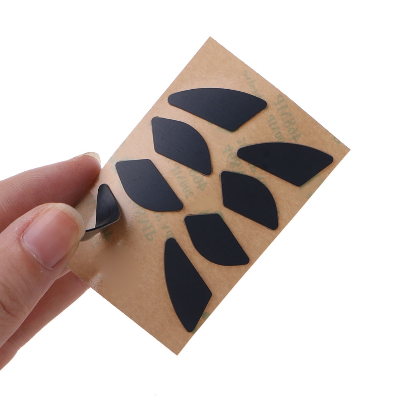 2 Sätze/paket Original Hotline Spiele Wettbewerb Ebene Maus Füße Maus Rollschuhe Gildes für herrlich Modell O/Modell O-maus Gildes