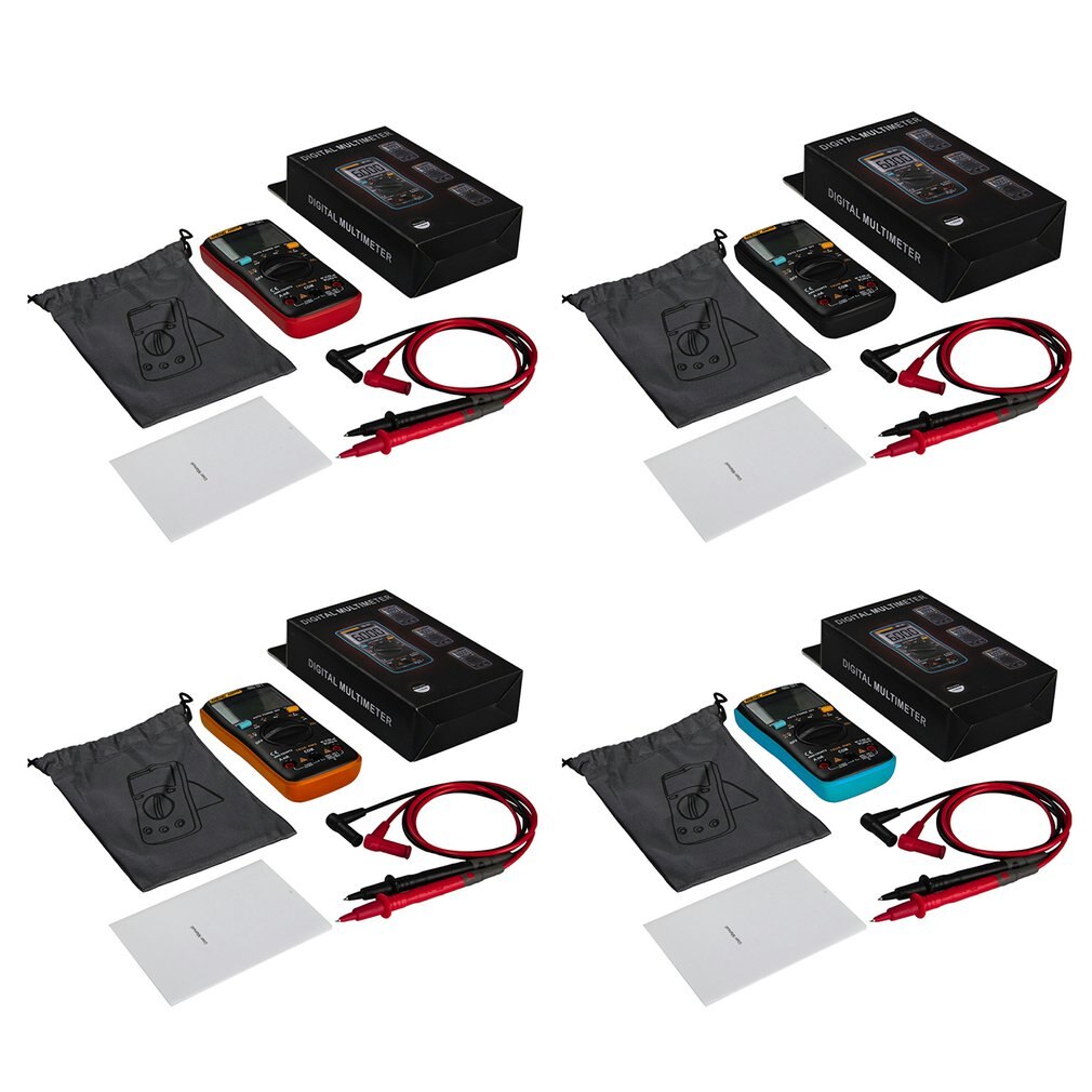 ANENG AN8008 Digital Multimeter 9999 counts True-RMS Square Wave Backlight AC DC Voltage Ammeter Current Ohm Auto/Manual