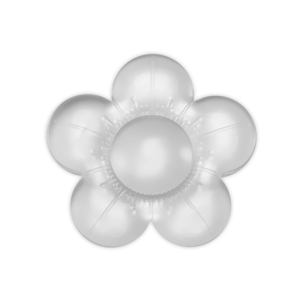 Safety Shock Absorber Door Handle Bumpers Mute Door Stoppers Wall Protection Security PU Waterable Transparent Wall Protectors: five petal flower