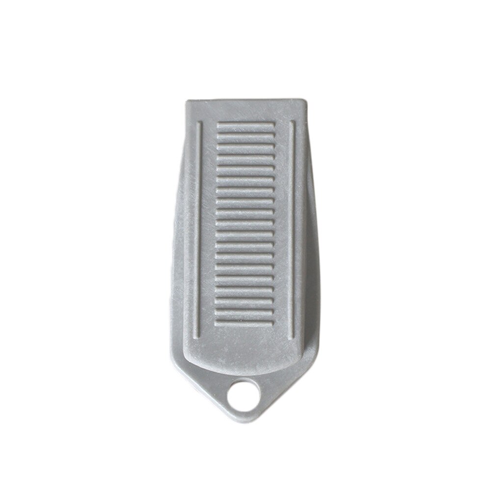 Large Rubber Door Stopper Door Stopper Wedge Door Catcher Block Home Office Chrildren Security Door Card Bear: Grey