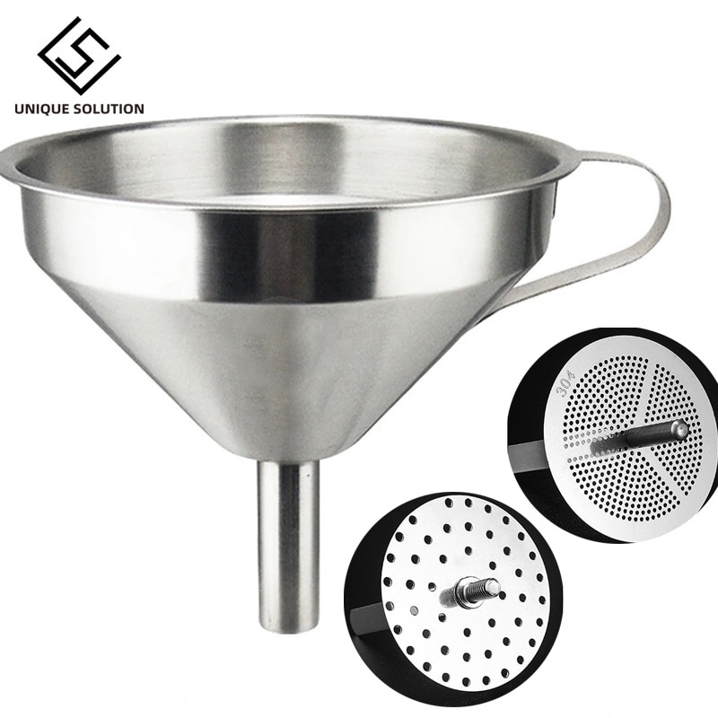 Entonnoir filtrant en résine pour imprimante 3D, alimentaire acier inoxydable Durable, filtre à Double filtre amovible pour SLA/DLP/LCD