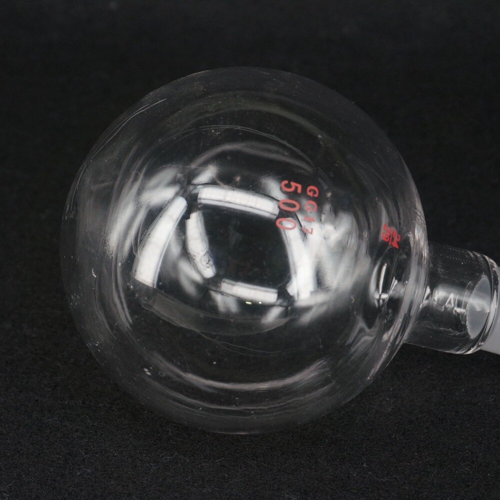 500ml Quickfit 24/29 Socket Lab Glass Flask Round Bottom Single Short Neck Ware