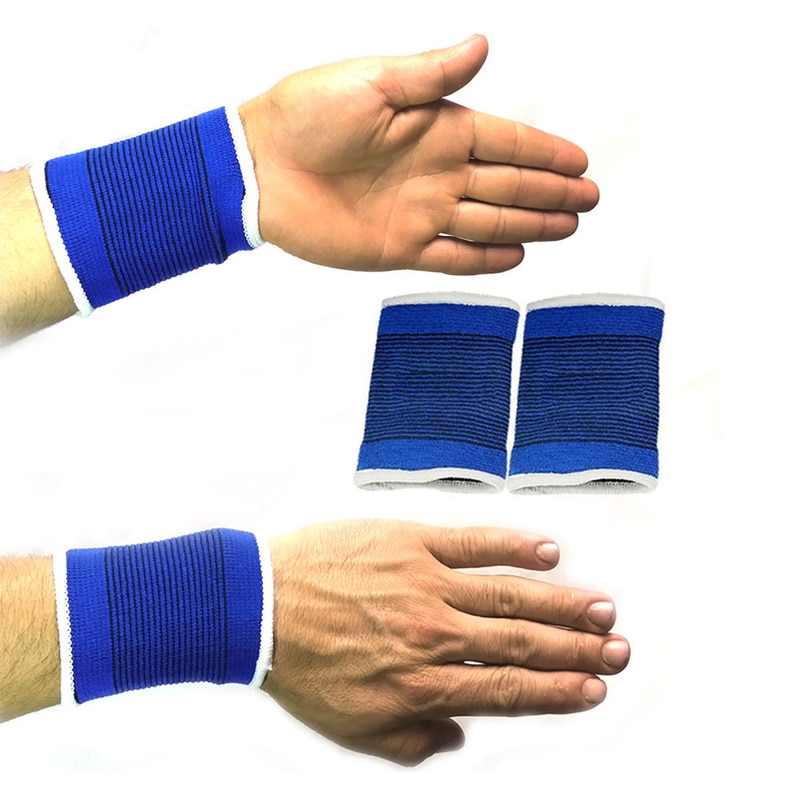 Elastisk sport beskyttelses bånd fitness gym armbånd ærme elastisk bandage pude ankel bøjle støtte bånd