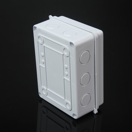 Abs Plastic IP65 Waterdichte Junction Box Diy Outdoor Elektrische Aansluiting Doos Kabel Tak Doos 100x100x70mm