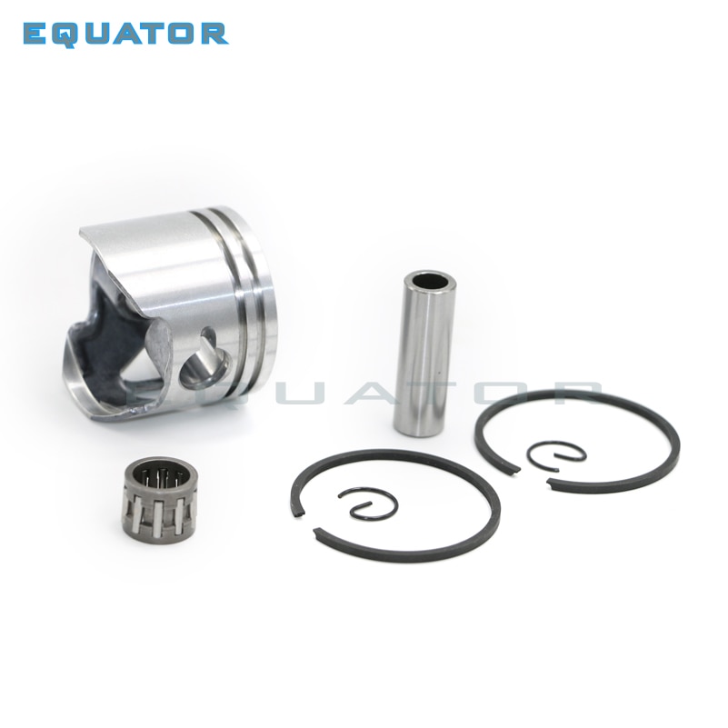 2 two strokes 49cc 44mm Piston 12mm Pin Ring Needle Bearing For Mini Quad ATV Pocket Dirt Pit Bike