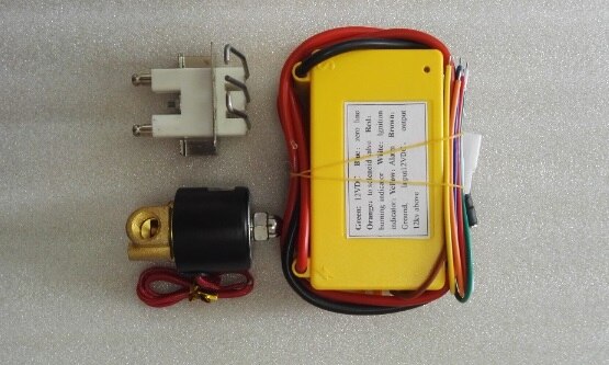 12VDC gas ignition control box+ spark plug+12v 1/4"soleniod valve automatic gas igniter unit for burner and oven