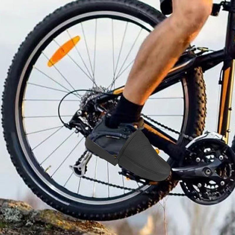 Outdoor winddichte warmer fietsoverschoenen Holle onderkant hak Lint voorkomt vallen Winterfietsuitrusting Accessoires