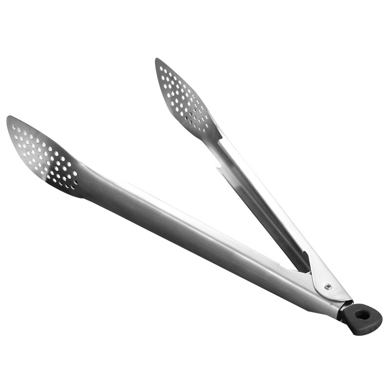 WORTHBUY-Pinzas para comida de acero inoxidable 304, pinza de cocina para barbacoa, utensilios de cocina, sartén antideslizante para ensalada, pinzas para servir, accesorios para cocina: Default Title