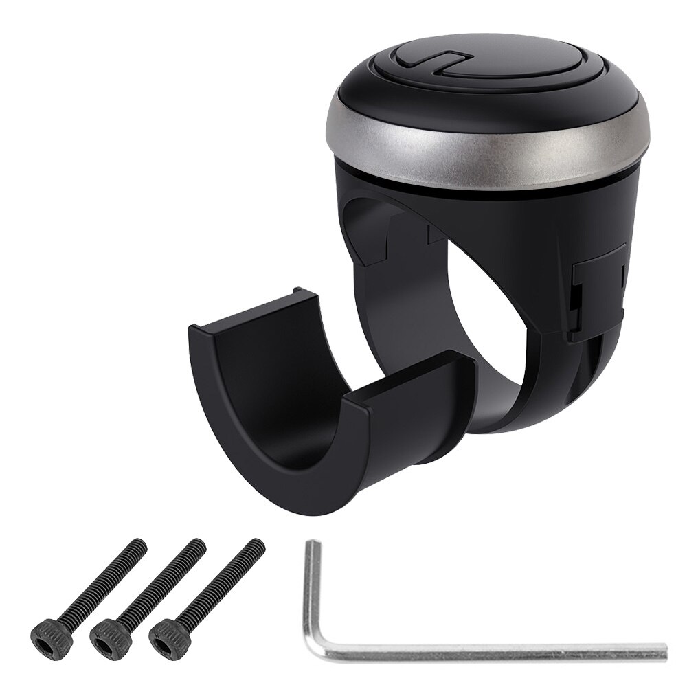 Volante per auto Booster Ball Turning Spinner Manopola Cuscinetto Maniglia di alimentazione Rotante Accessori auto universali Kit di risparmio di manodopera: Default Title